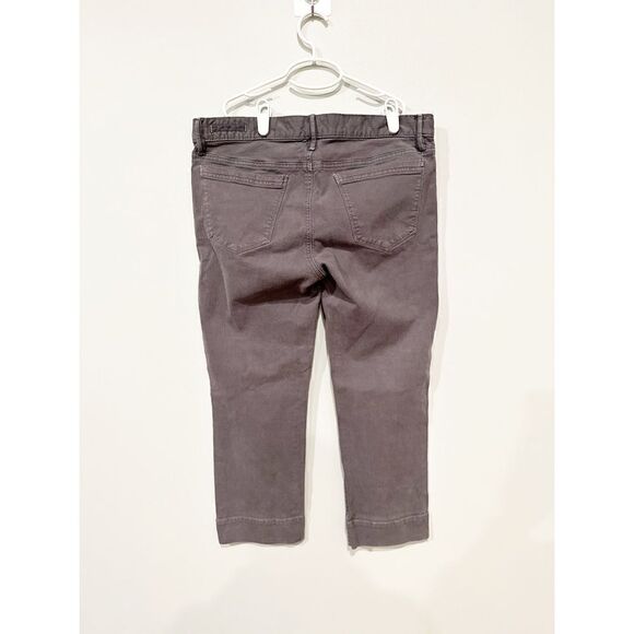 Anthropologie pilcro and the letterpress low rise straight crop gray jeans - Picture 2 of 4